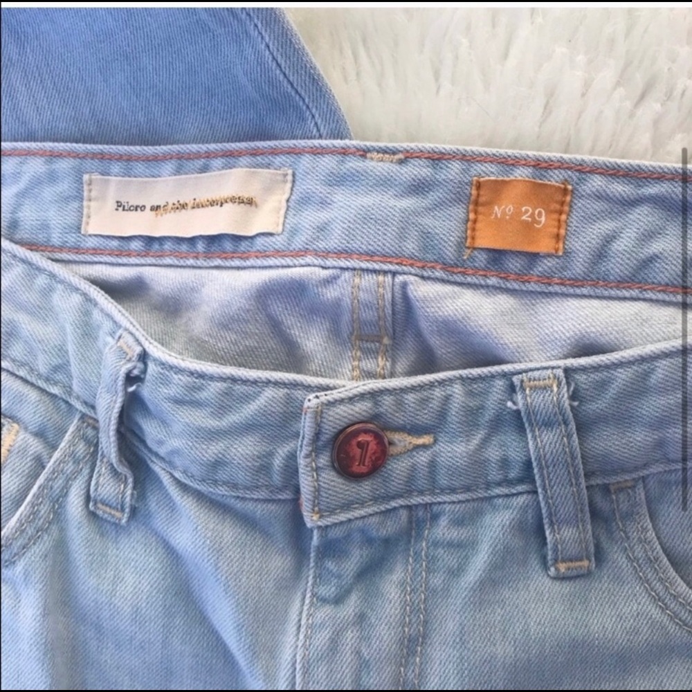 Pilcro Anthropologie Skinny Jeans Sky Blue 29 8